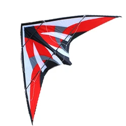 NEW Outdoor Fun Sports 1.8m Dual Line Stunt Kite With Handle And Line Good Flying