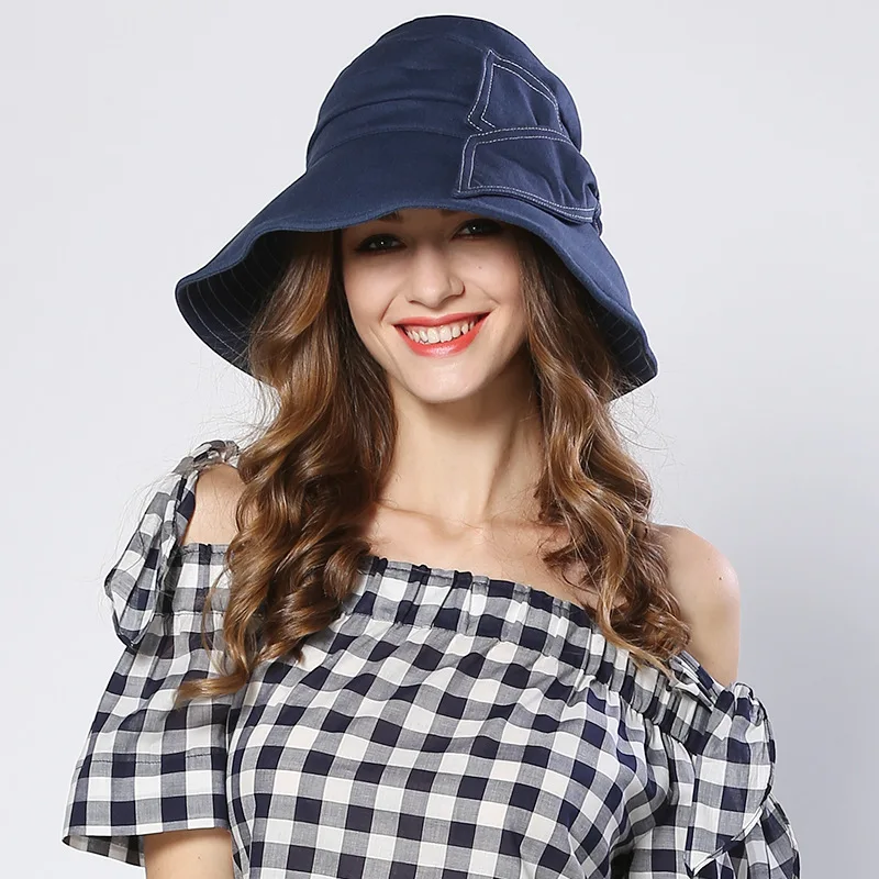 

Sun Hat Women's Summer Sunscreen Visor Cap Female Anti-UV Foldable Outdoor Sports Beach Sunshade Hats Ladies Fashion Caps H6855