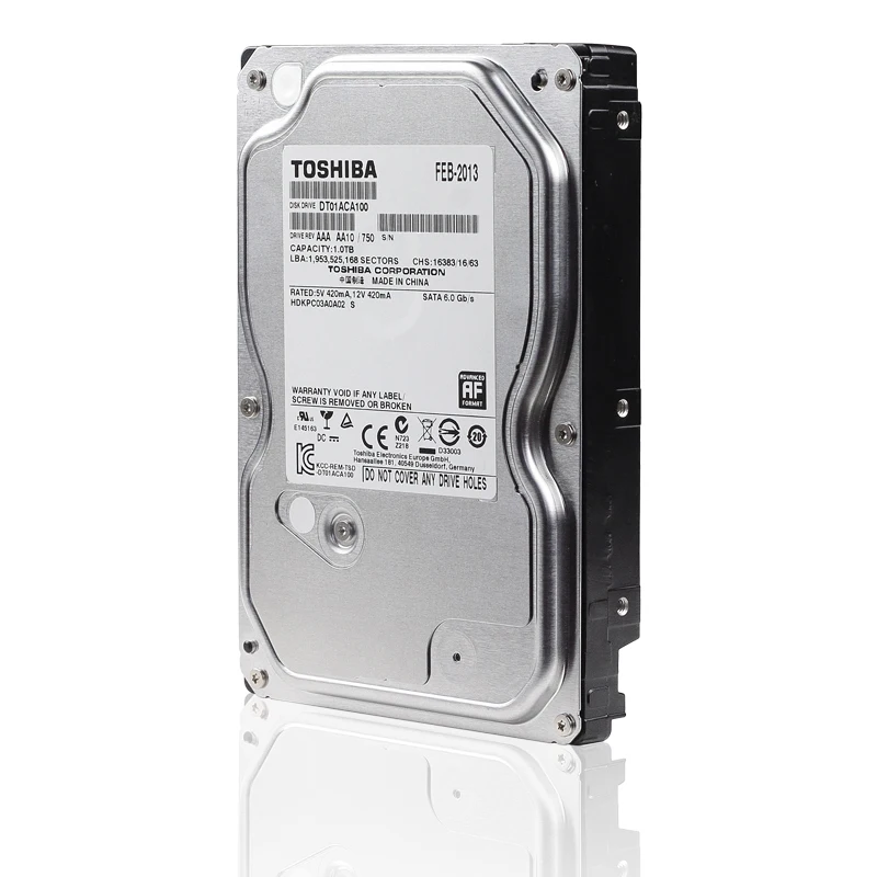 TOSHIBA 1TB Hard Drive Disk 1000GB 1 TB Internal HD HDD Harddisk