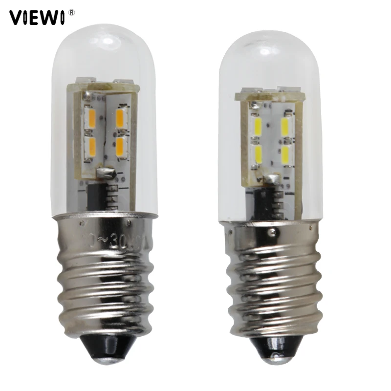 

2x Ampoule Led E14 Small Candle Light 2W Spotlight 12 24 Volt PC Shell Corn Lamp Home 360 Degree High Lumens 12v 24v Bulbs