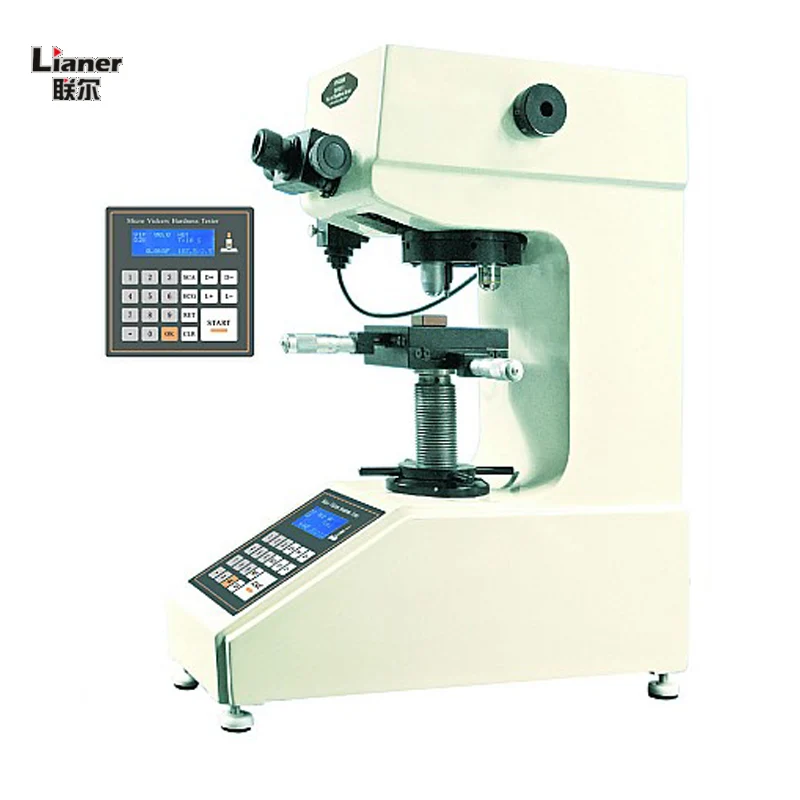 

Free shipping to Russia Micro Vickers Hardness Tester Meter Digital Desk top Durometer HV-1000 Brand LIANER Genuine