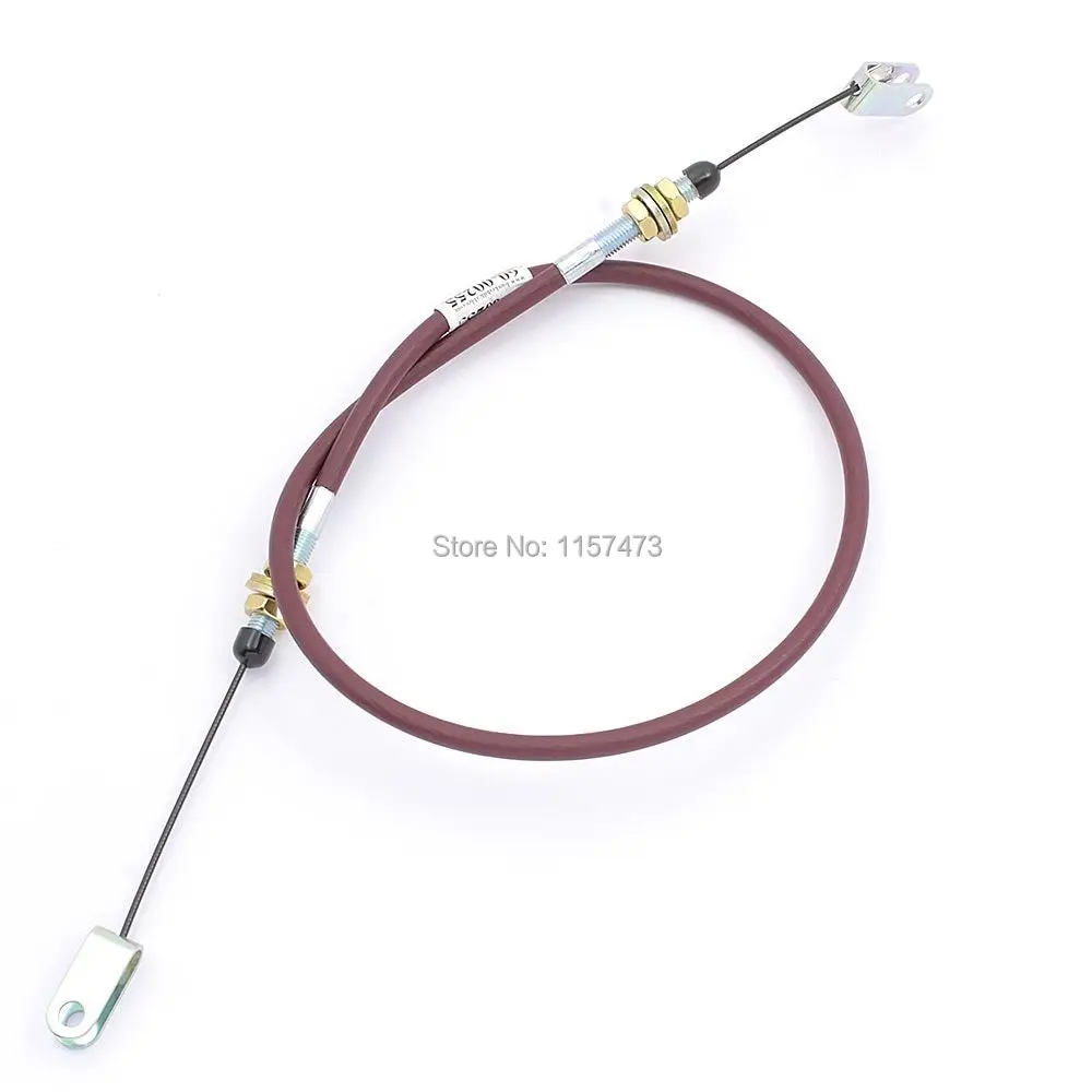 85cm Fuel Control Throttle Cable 103-43-33350 For Komatsu Bulldozer D21 Parts 3 month warranty