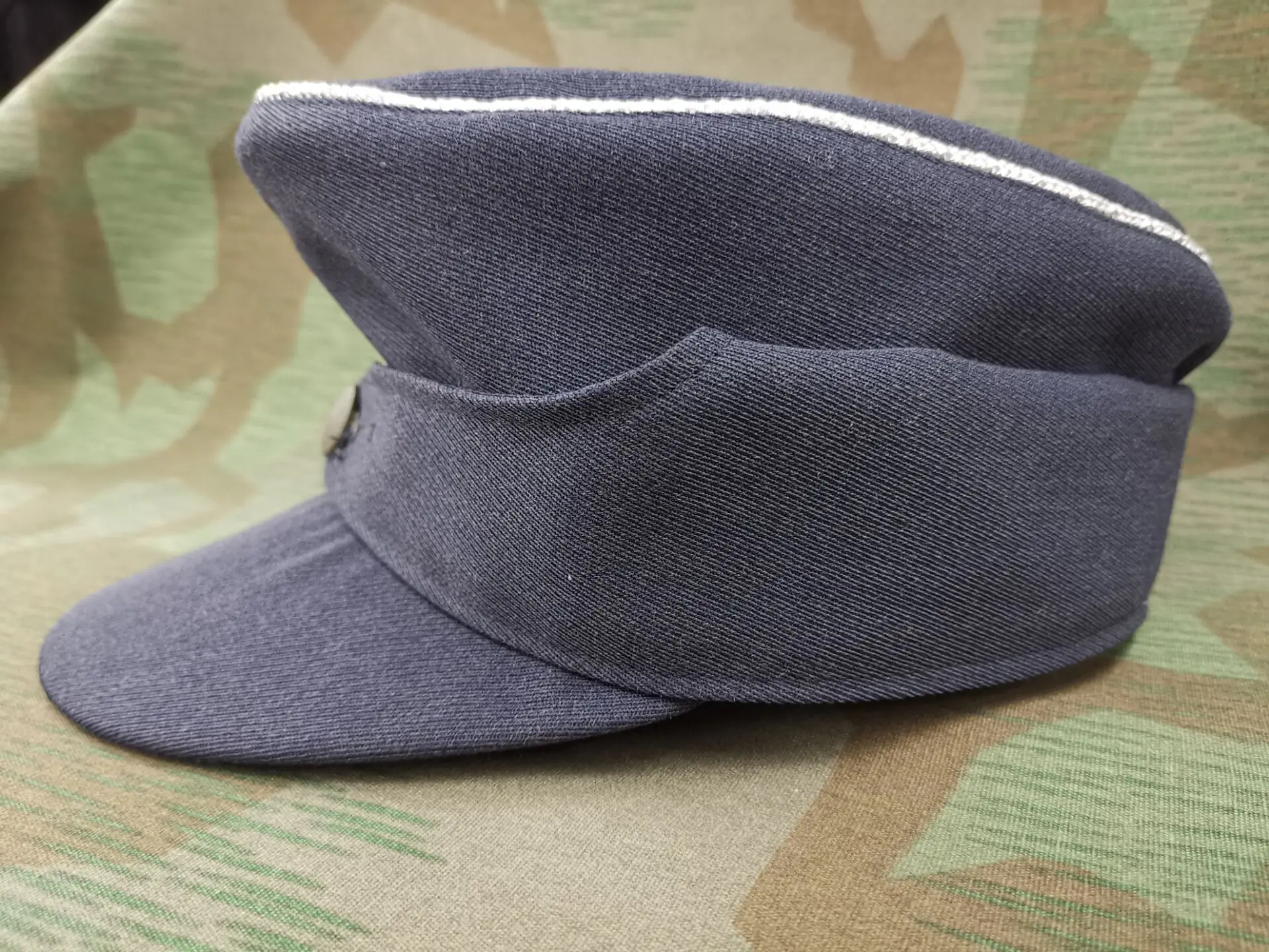 WW2 E.M.D German  .M44 Officer hat .  Twill Wool