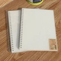 Cuaderno de cuadrícula Simple para oficina y escuela, Bloc de notas práctico, cuaderno de dibujo creativo, cuaderno de Graffiti, notas diarias, 1 piezas, 50 hojas