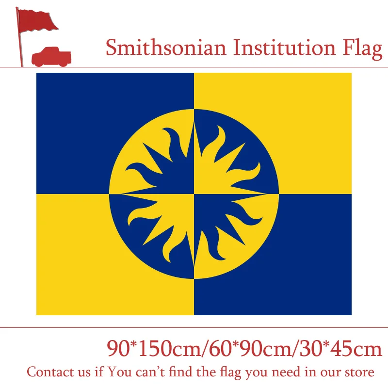 3x5ft The Smithsonian Institution Flag The United States American The U.S. 90*150cm 60*90cm 30*45cm Car Flag For Decoration