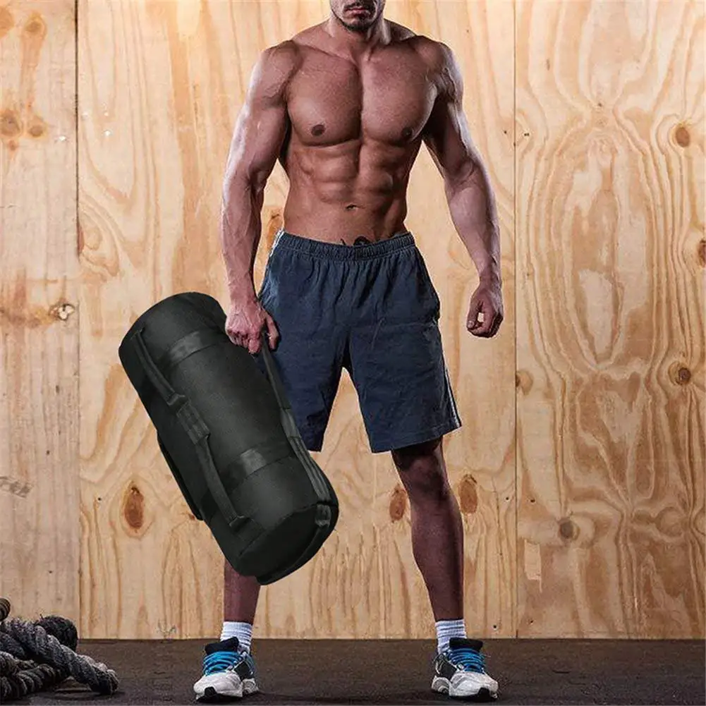 4pcs / Set Sandbag Weight Lifting Sand Bags Heavy Sand Bag MMA Boxing Crossfit Military Training Body Fitness Equipment