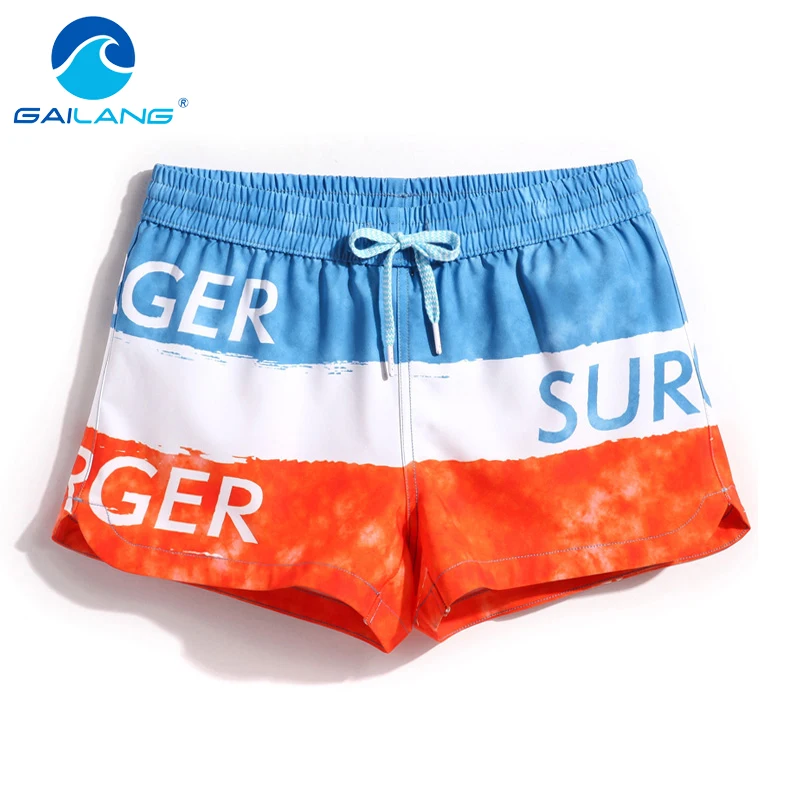 

Gailang Brand Women Boxers Trunks Shorts Casual Active Bermudas Workout Woman Beach Boardshorts Quick Drying Swimwear Swimsuits