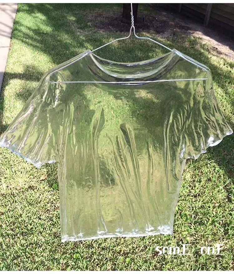 137CM*50CM PVC Ultra-transparent TPU Fabric Super-perspective Clothing Windbreaker Waterproof Thin Crystal Wrapped Plastic Cloth