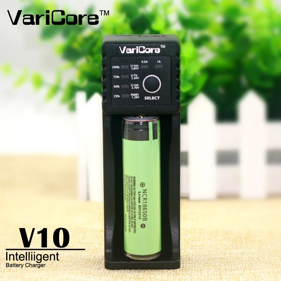 New VariCore V10 LCD 1.2 V / 3V / 3.7V / 4.25 V18650/26650/18350/16340/18500/ AA AAA NiMH lithium Battery Charger