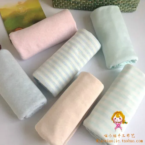 

High quality comfortable cotton wool knitting tension double sanding elastic Baby cotton underwear T-shirt fabric cloth