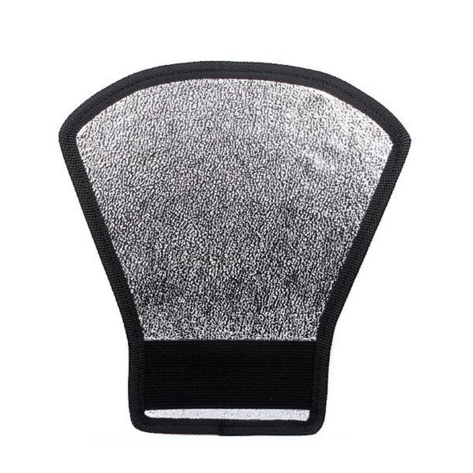 ناشر فلاش صغير عاكس فضي أبيض لكاميرات Canon Nikon Pentax Yongnuo Metz Sony Godox V1 V860III TT685II TT600S Speedlight