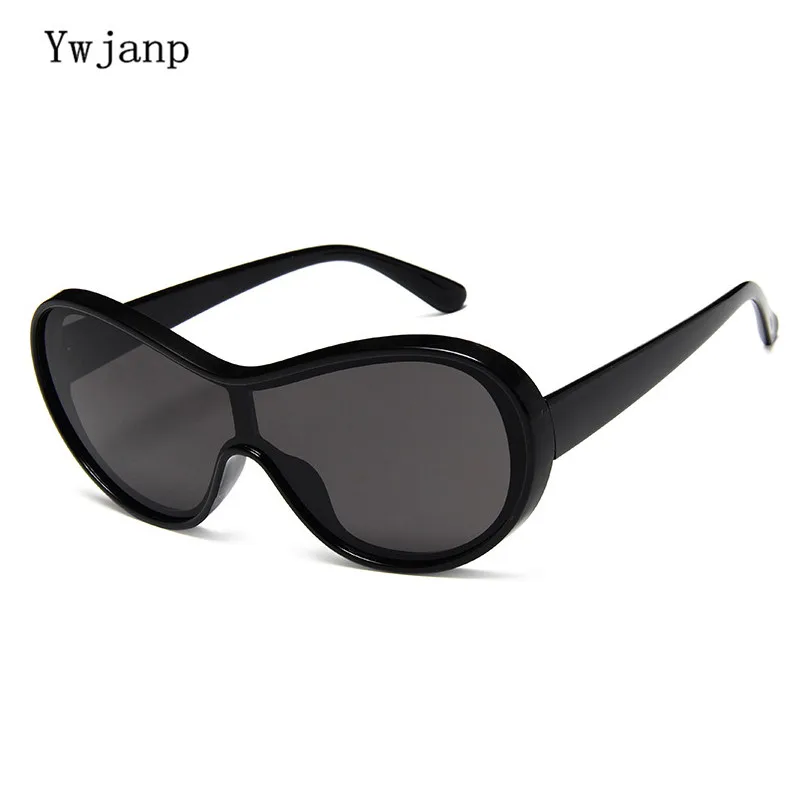 Ywjanp Brand Design Sunglasses Men New Fashion big frame Siamese Sports Sun Glasses Women glasses Goggle Oculos de sol UV400