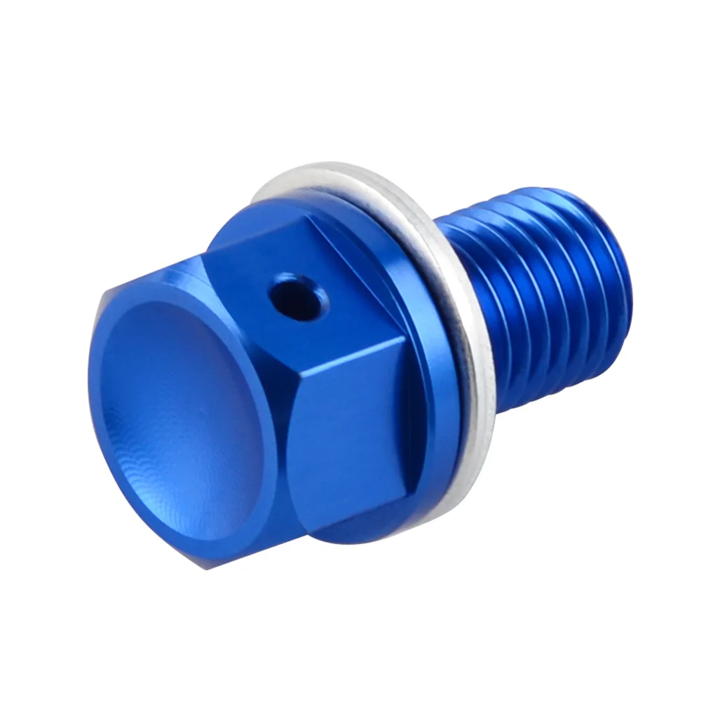 M10 Magnetic Oil Drain Plug Bolt For YAMAHA YZ125 250 WR250F YZ250F WR450F YZ450F YZ250FX 450FX YFM350 600 YFZ450 Rhino 450 700