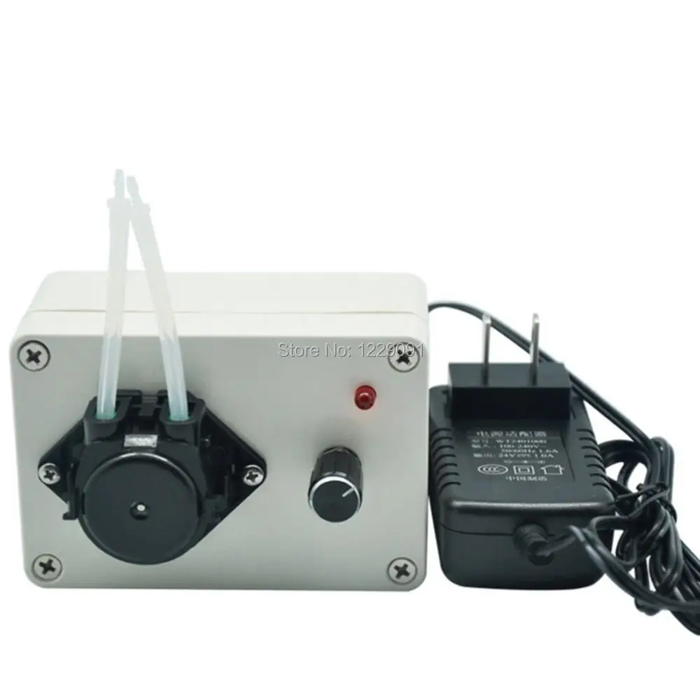 

silence automatic self-priming liquid pump small adjustable flow rate metering peristaltic pump machine 3v / 6v / 12v / 24v