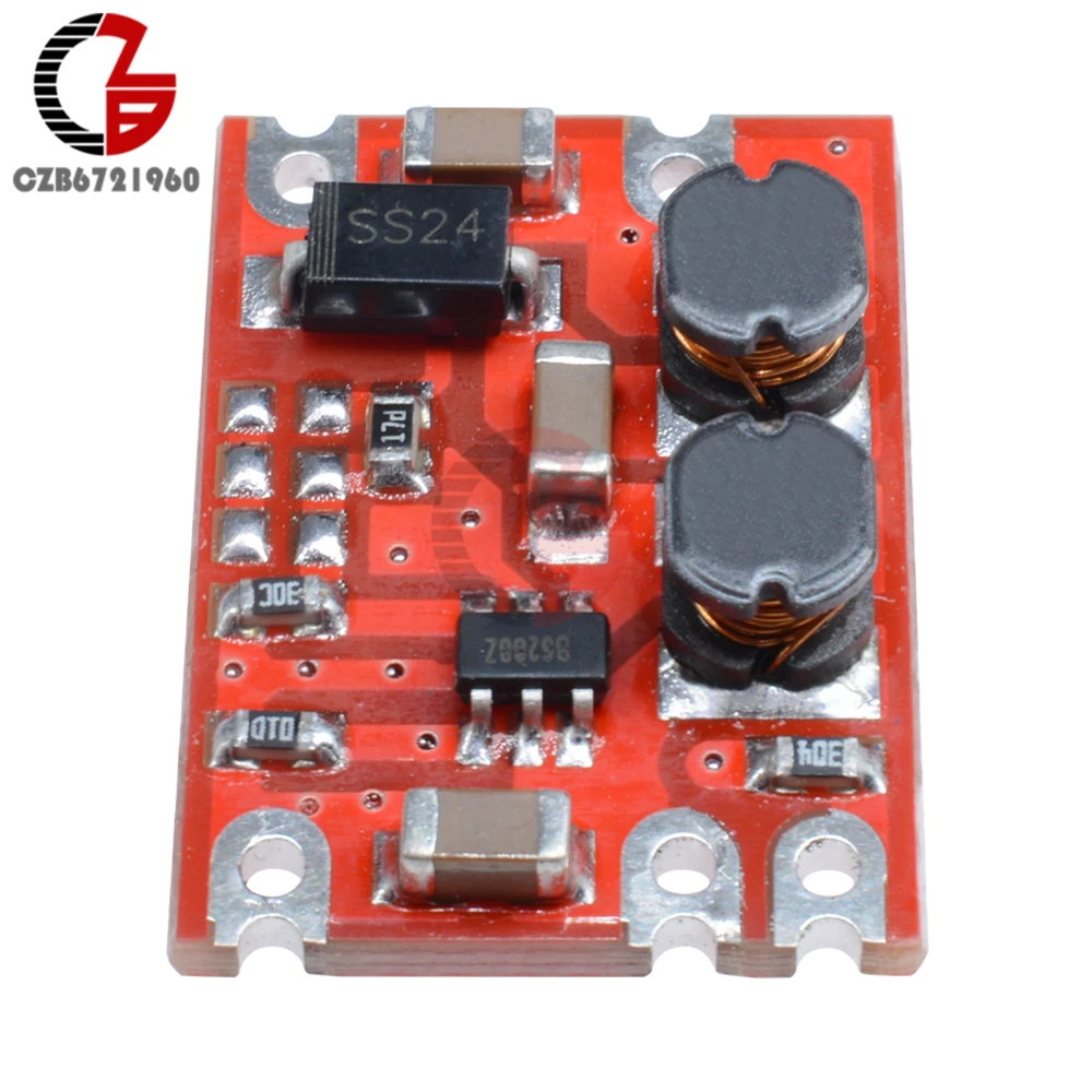 DC-DC Auto Boost Buck Modulo Convertitore DC 2.5-15V a DC 3.3V 4.2V 5V 9V 12V Step Up Imbottiture Regolatore di Tensione Inverter di Potenza di