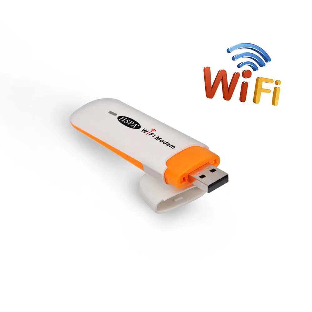 7.2Mbps Mini 3G USB Modem Wireless Router USB Wifi Dongle Mobile Wifi Router Hotspot with SIM Card Slot  for Car/Outdoor Travel