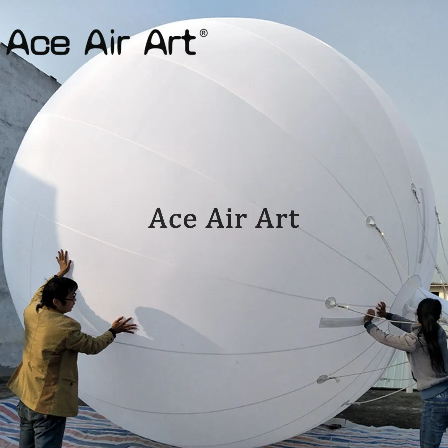 4.5m Dia Inflatable Hanging Round Ball Ceiling Huge Ball for Outdoor Decoration by Ace Air Art