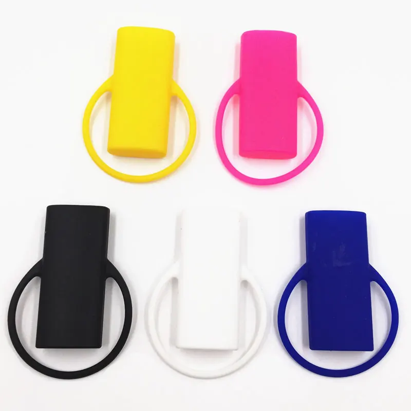 2 pcs Silicone Gas Lighter Sleeve Smoking Cigarette Accessories 60x26mm Lighter Case