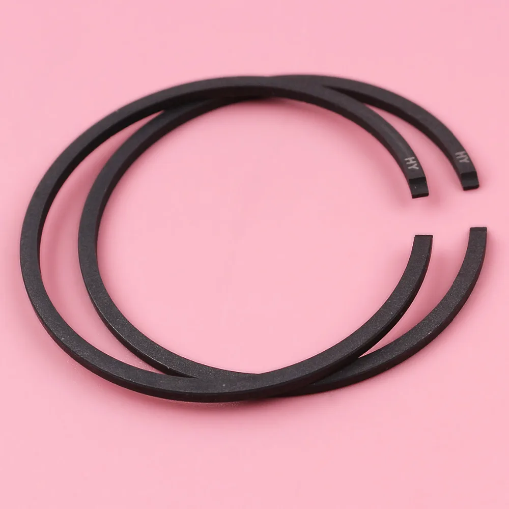 2pcs 38mm x 1.5mm Piston Rings For Poulan PP230 PP210 1950 2050 2055 2075 2150 2250 Chainsaw Parts