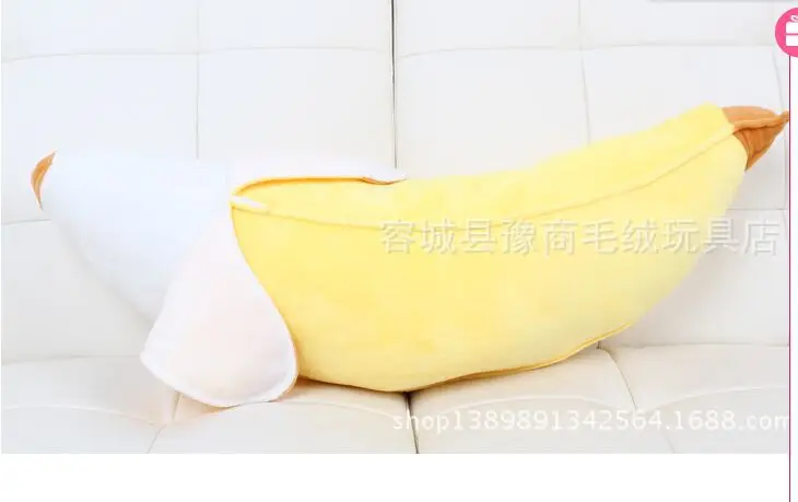 NEW creative  banana plush toy soft pillow cushion Toy birthday gift w0993