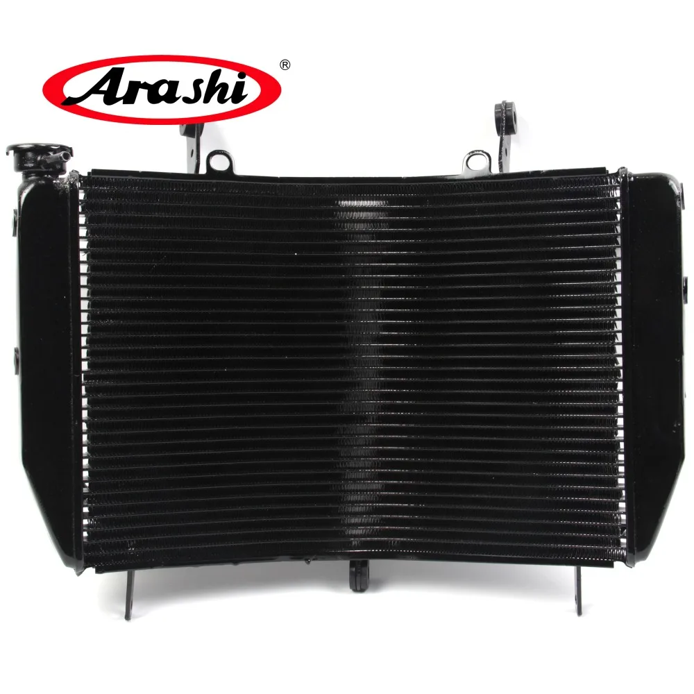 Arashi For YAMAHA R6 06-12 R-6 R 6 Radiator Cooler Motorcycle Cooling Parts Aluminum Engine Water Cooling