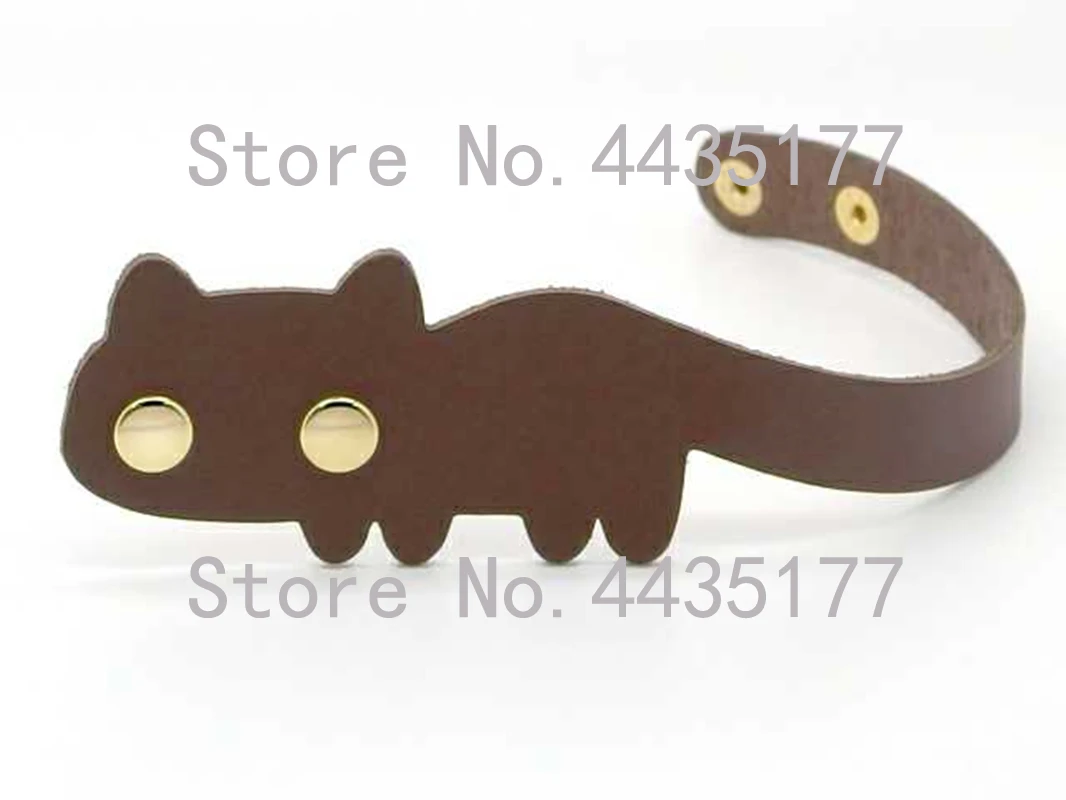 Japan Steel Blade Rule Die Cut Steel Punch Cat Rope Chain bracelet Cutting Mold Wood Dies Leather Cutter for Leather Crafts