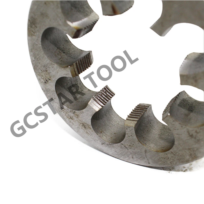1 pcs 미터 나사 다이 m48x3mm 2mm 1.5mm 오른손 피치 원형 스레딩 다이 도구 선반 엔지니어 도구