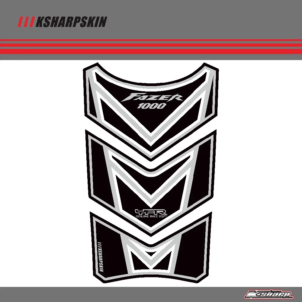 3D ADESIVI Sticker Decal Emblem Protection Tank Pad Cas Cap Fit FOR YAMAHA Fazer 1000 2001 02 03 04 05