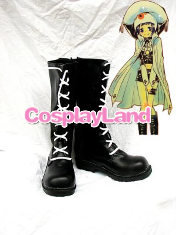 

Customize Boots Hitman Reborn Yuni Belphegor Cosplay Boots Custom Any Size Anime Party Boots