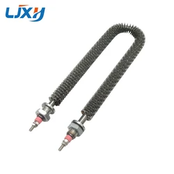 LJXH Finned Tubular Heater U Type M18x25mm Connection Screw Size, U Type Tube Dia.10/12mm, 220V 1000W/1200W/1500W/2000W 304SUS