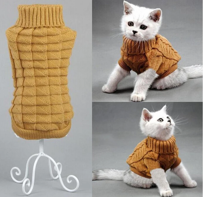 Warm Sphinx Sweater for Pets, Coat, Spagetti, Autumn, Winter, Pet Jumper, Clothes for Small Cat and Dog Pets, New