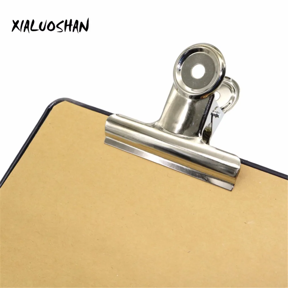 10 Pcs Metal Bill Clip Silver Bulldog Clip Stainless Steel Ticket Clip Stationery Bills Metal Clip Office School Supplies