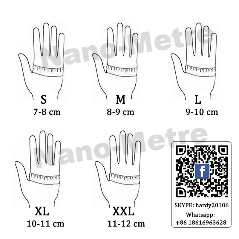 NMSAFETY Nitrile Solvent Gloves Oil resistant Slip-Resistant Glove Chemical Work Glove