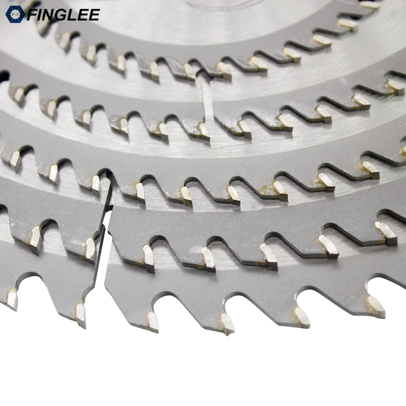 Finglee lâmina de serra circular tct, 1 peça, 4/7/8/6/7 polegadas, para trabalhar com madeira macia, acrílico e plástico