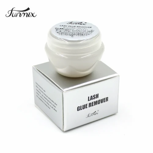 Imagen 2 del producto Removedor de pegamento para pestañas, herramienta esencial para extensiones de pestañas postizas, adhesivo cremoso, 5g, 10 Uds.