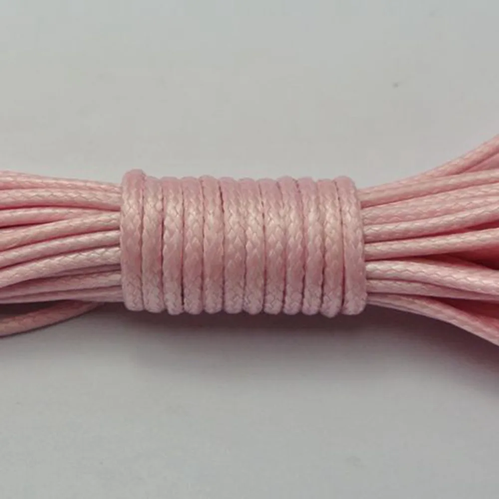 

30 Meters Pink Korean Waxed Cord Thread Line 1.5mm for Jewelry String