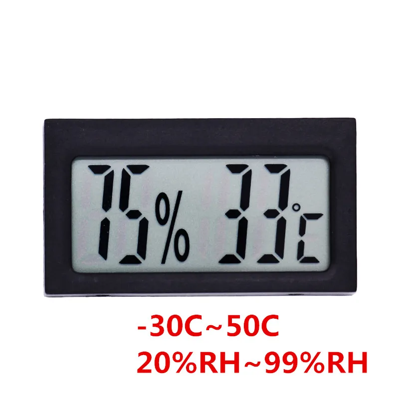 High-accuracy LCD Thermometer Hygrometer Electronic Temperature Humidity Meter Indoor -30C~50C  Detector  termometer 20%RH~99%RH