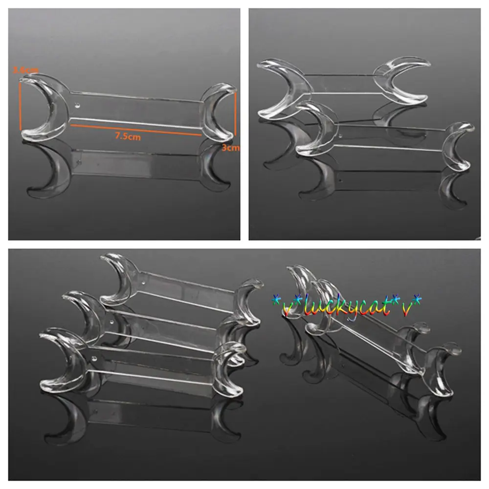 5pcs Small Size Dental Double-headed T-Shape Intraoral Cheek Lip Retractor Openers