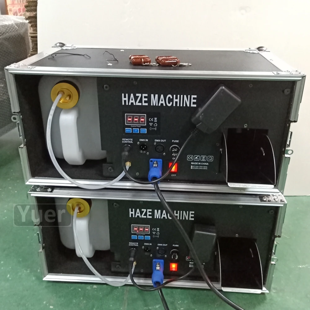 4Pcs/Lot 1500W Haze Smoke Hazer Mist Fog Machine Smoke Machine For Special Effects With DMX512 And Remote Control