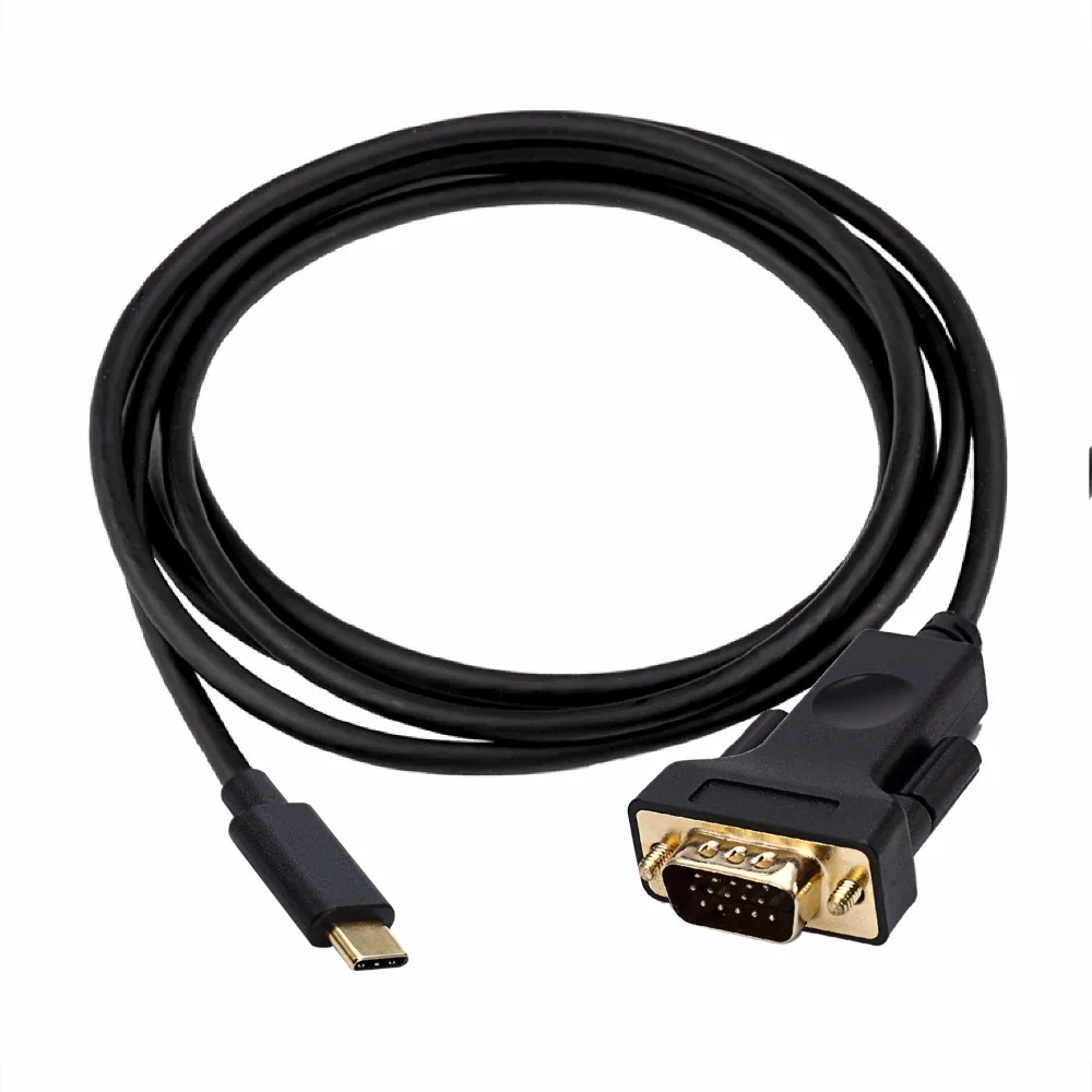 USB 3.1 Type-C Thunderbolt 3 to VGA Adapter Cable