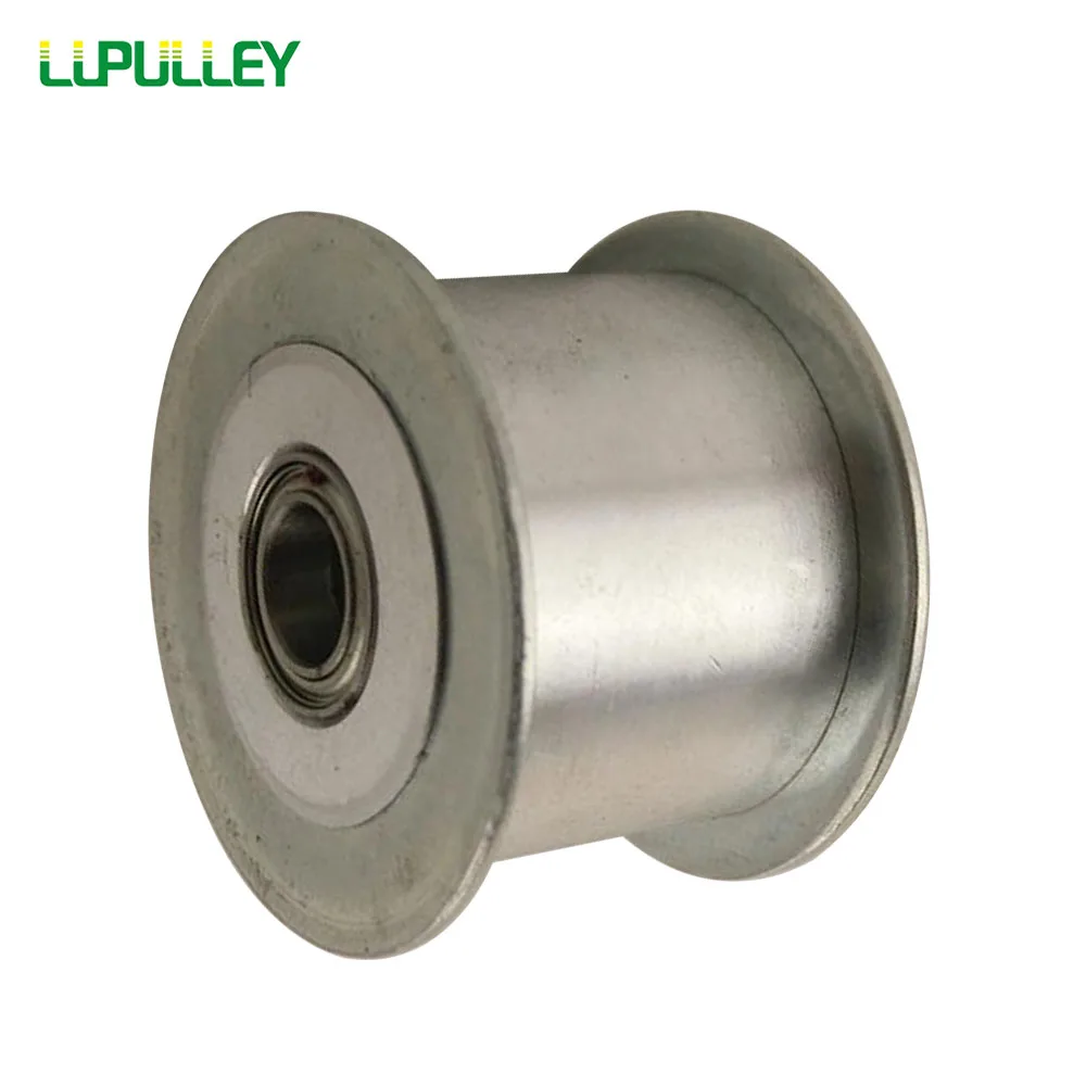 

LUPULLEY Idler Pulley 5M 30T Bore 8/10/12/15mm Width 16/21/27mm HTD5M Tension Belt Idler Pulley Width Bearing Tension Pulley