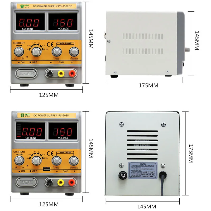 Mobile phone repair power supply, ammeter digital display high precision DC power supply, adjustable voltage