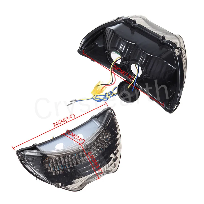 Rear Tail Light Brake Turn Signal Integrated LED Light For Honda CBR600 F4 1999-2000, CBR 600 F4i 2004 2005 2006, CBR900RR 1999