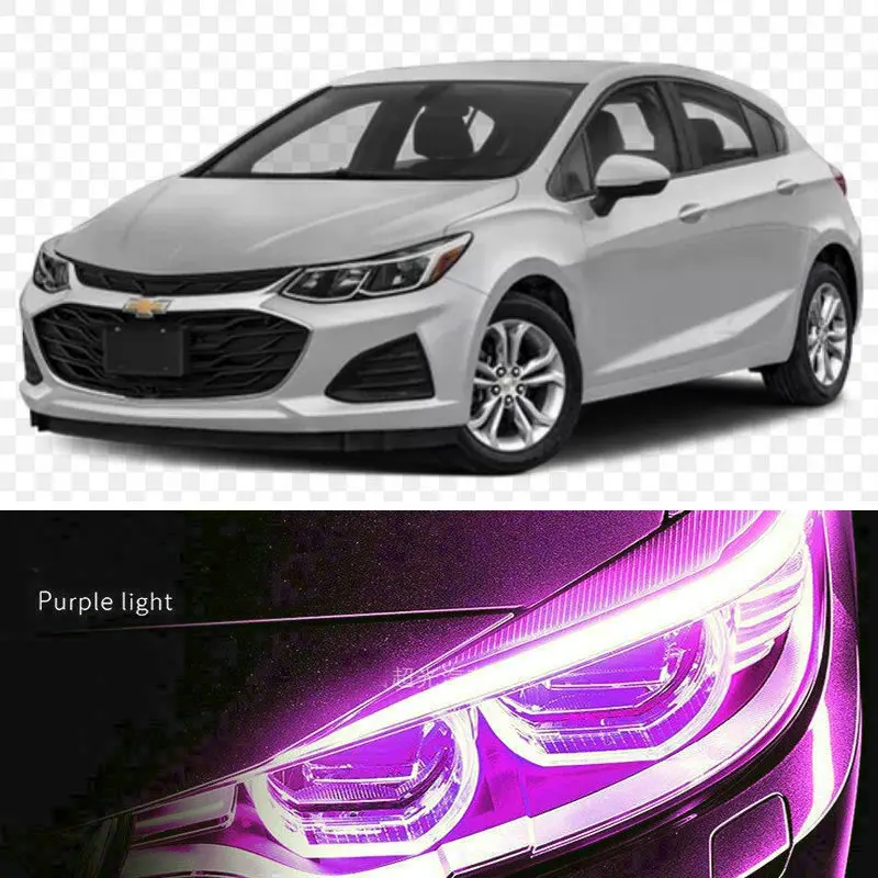 30cm 45cm 60cm 70cm Turn Light+Daytime running light For Chevrolet cruze lacetti aveo captiva cruze accessories CAMARO 2pc