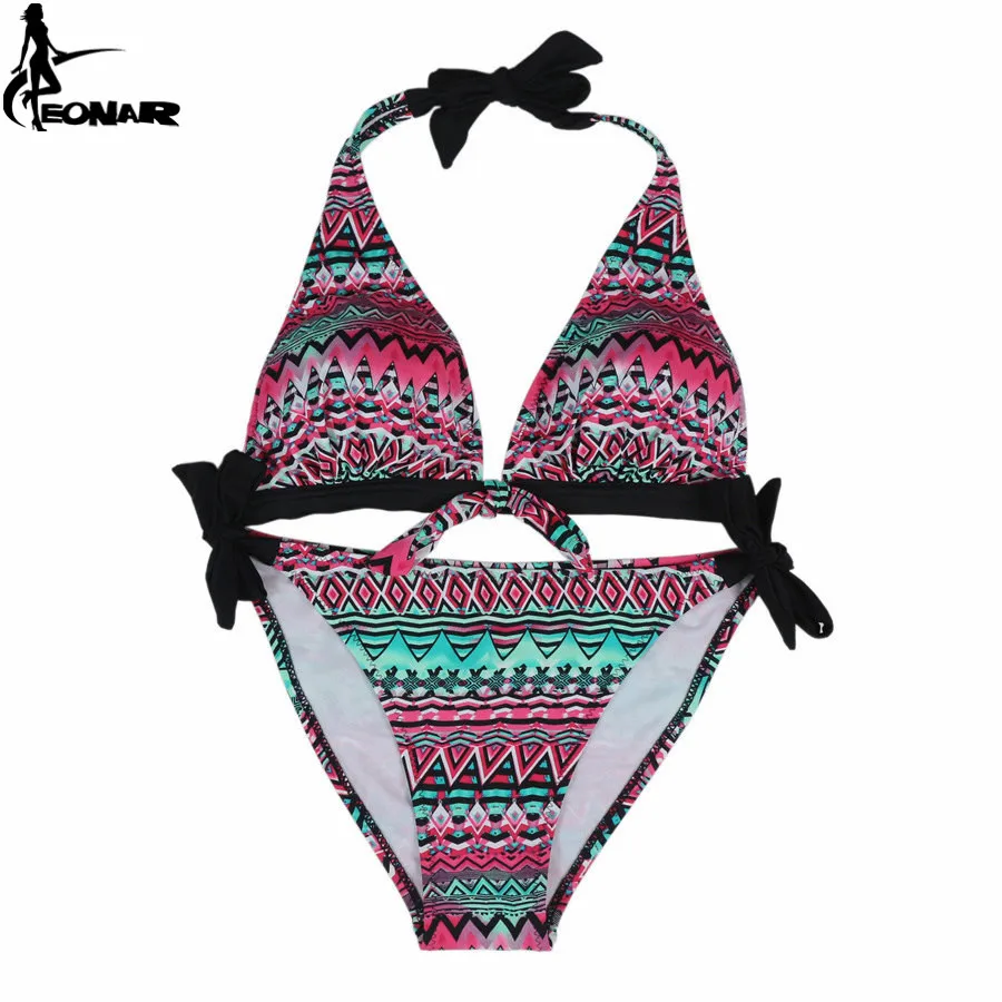 Women\'s Floral Print Swimsuit, Push Up Bikini Set, Brazilian Bathing Suits, Swimwear, Beach Wear