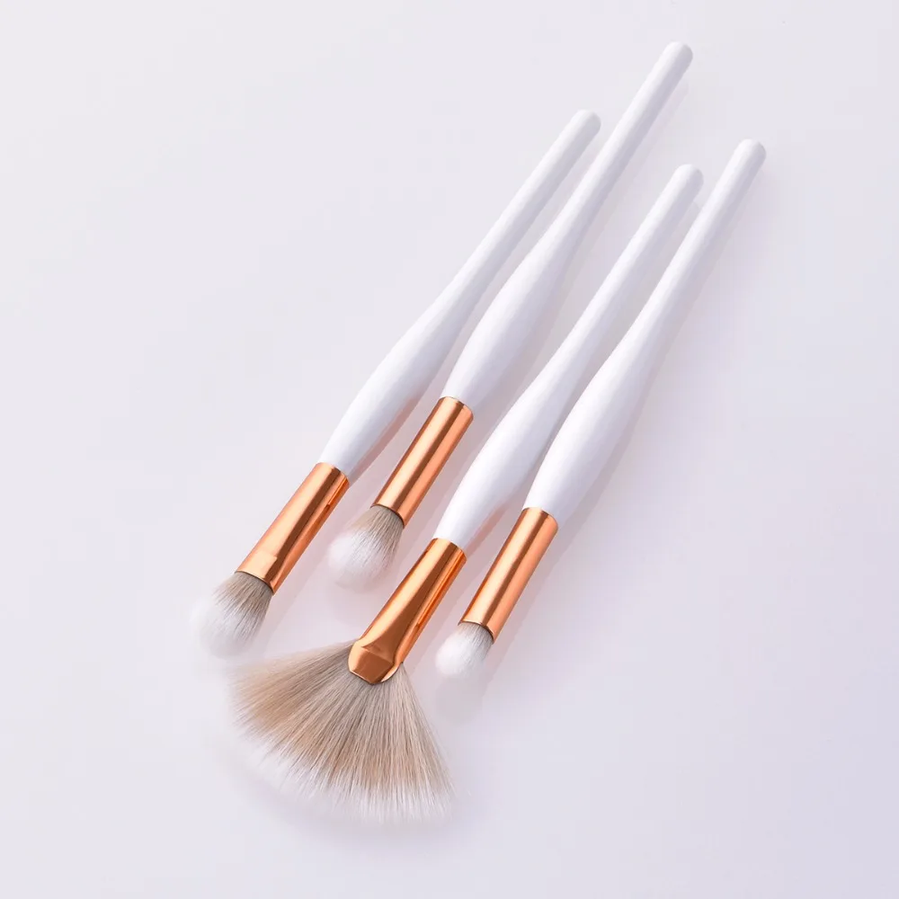 Professional Cosmetic Makeup Brushes Kits 4pcs Eyeliner Eyeshadow Brush for Women Beauty Make Up Tools Foundation Brush