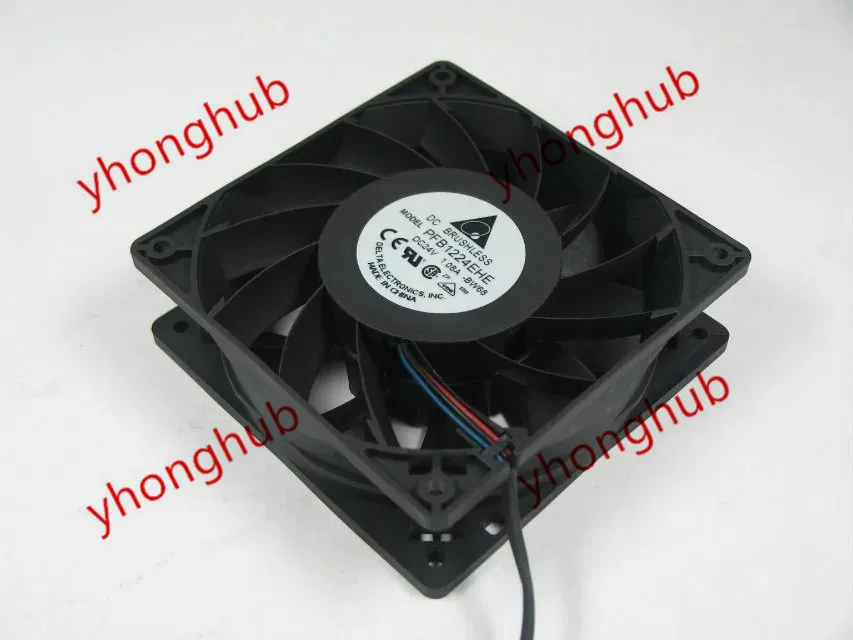 

Delta Electronics PFB1224EHE BW68 DC 24V 1.08A 120x120x38mm Server Cooling Fan