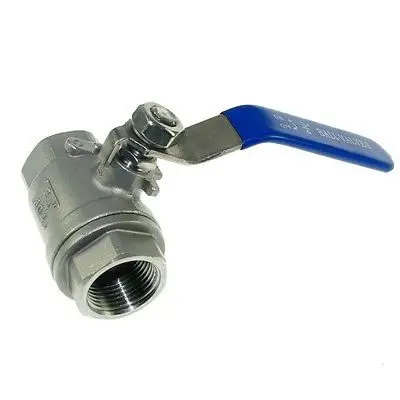 

(1)DN20 G3/4" Port Size Female Straight Full Port 304 Stainless Steel Ball Valve