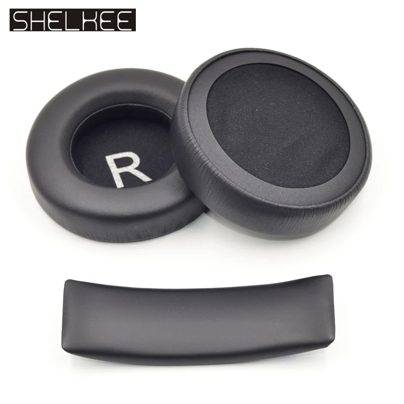 SHELKEE-almohadillas de repuesto para los oídos, almohadillas para los oídos para AKG K845 K545 K540 K845BT/Sony MDR-XP1000, piezas de reparación de auriculares