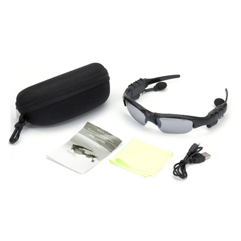 thumbnail image 2 of SHELLTON Smart Glasses Wireless Bluetooth Sunglasses For Open Ear Music And Hands-free Calls, Men And Women, Polarized Lenses, IP4 Waterproof, Connected To Phones And Tablets Brown 2 of 13